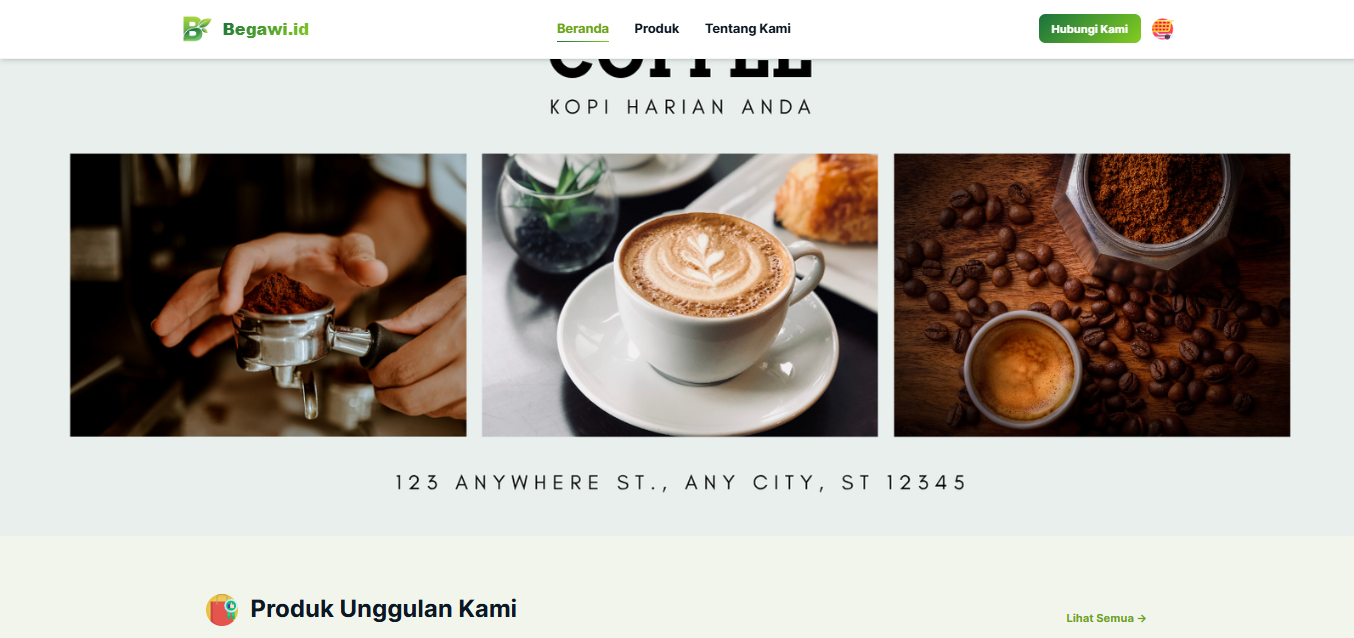 Template Toko Online